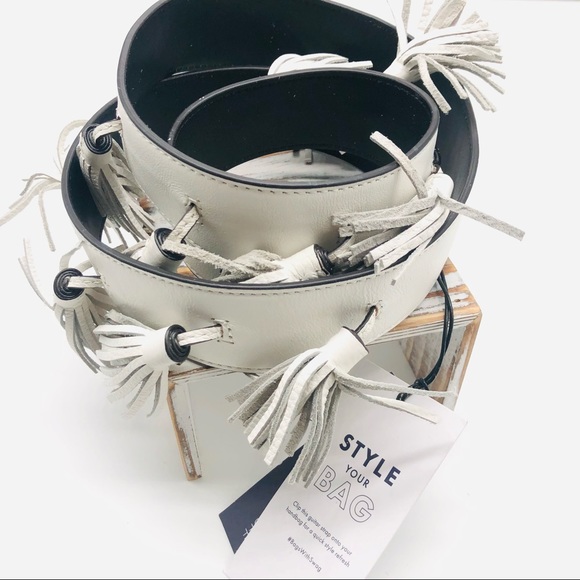 Rebecca Minkoff Optic White Sofia Guitar or Bag Strap - Picture 2 of 5